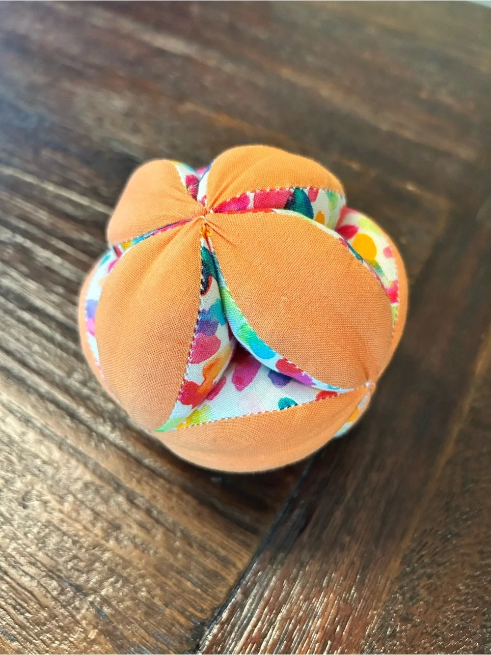 Lovevery Organic Montessori Ball Baby Toy - Cotton